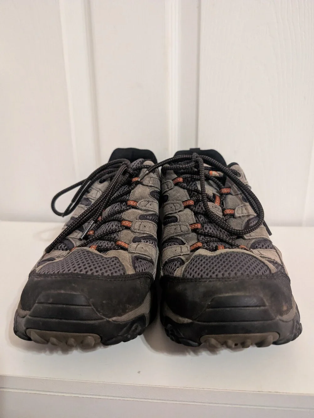 Merrell Moab 2 Mens Shoes Hiking Gray Vibram Sneakers Size 11.5